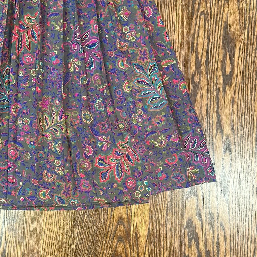 Floral Patterned Women's Skirt - Picture 4 of 8